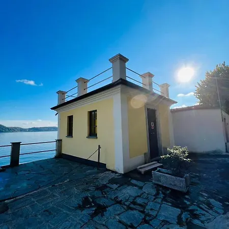 Lake View Cottage Beach Orta San Giulio Exterior photo